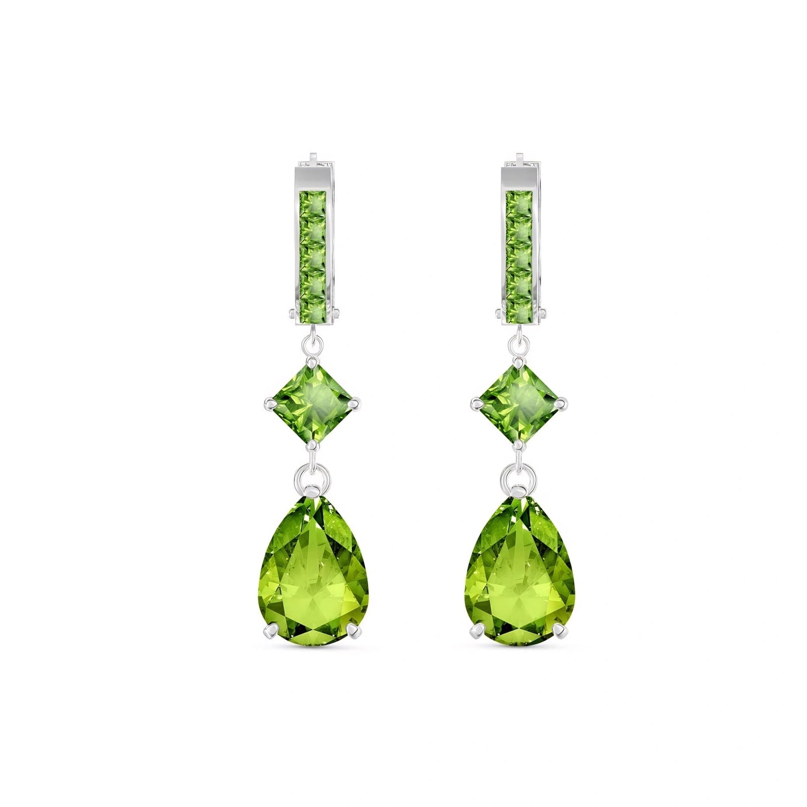 White Gold Peridot — Mariaemilia