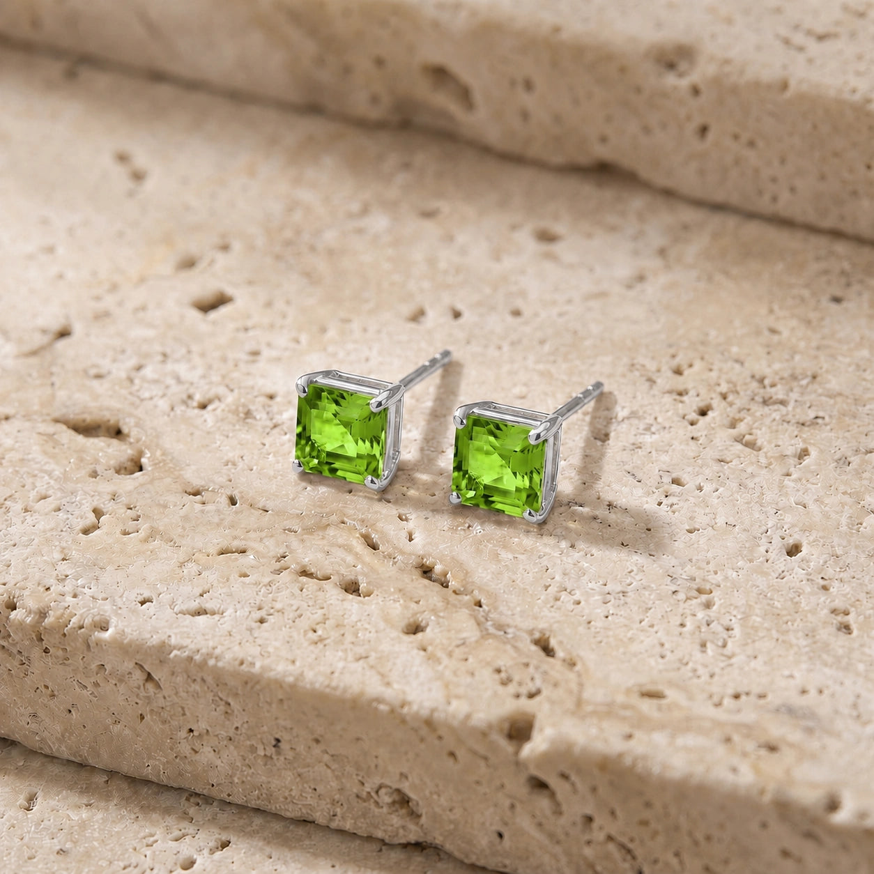 White Gold Peridot — Mariaemilia