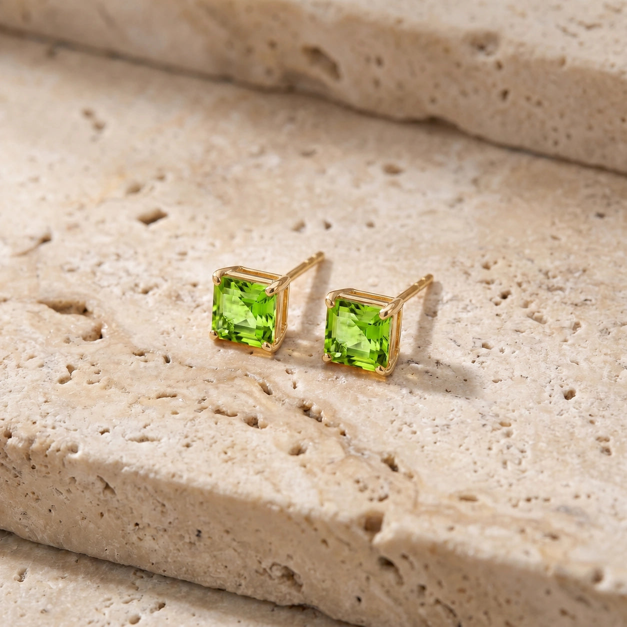 Yellow Gold Peridot — Mariaemilia