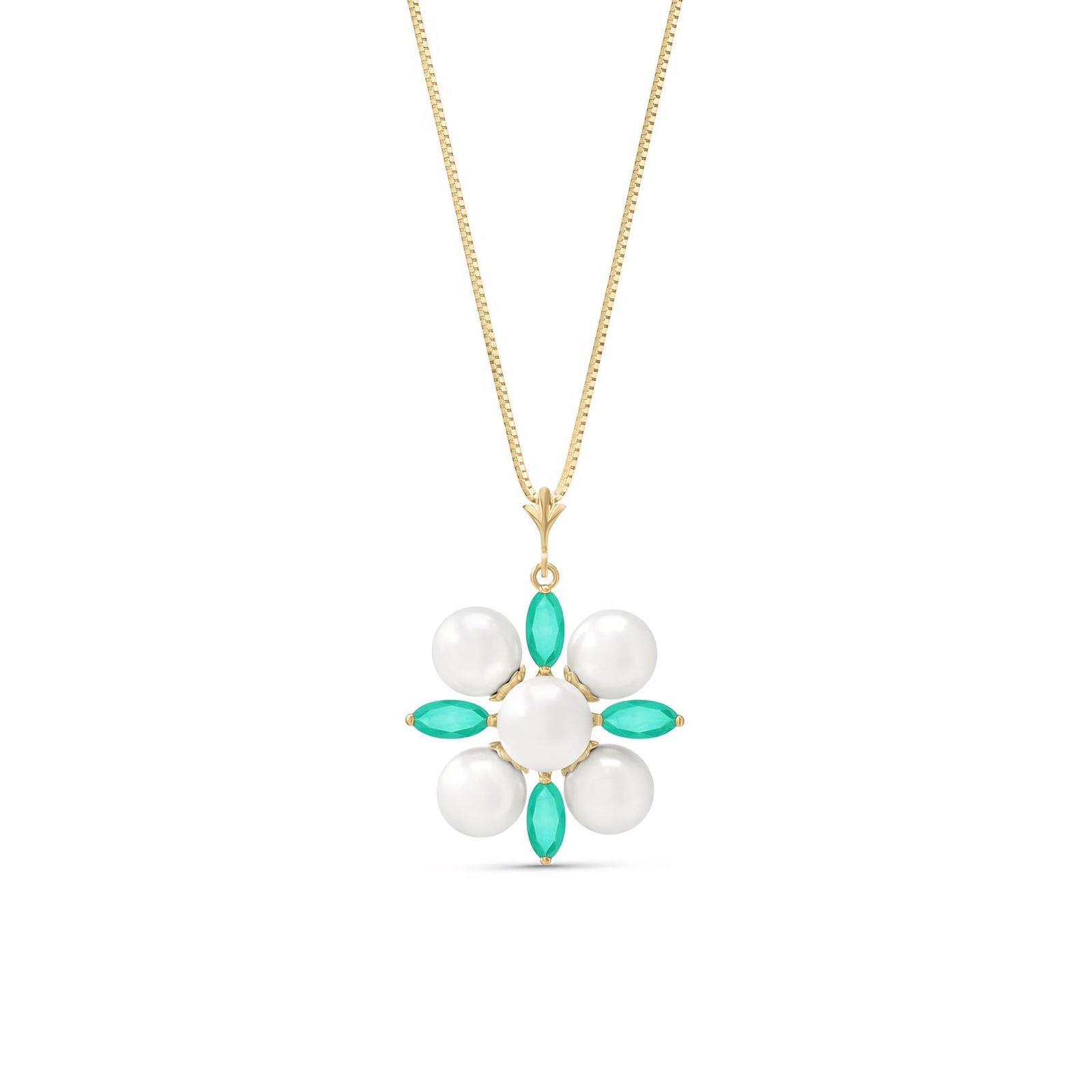 Yellow Gold Belle Necklace Amethyst 10K — Aurelia