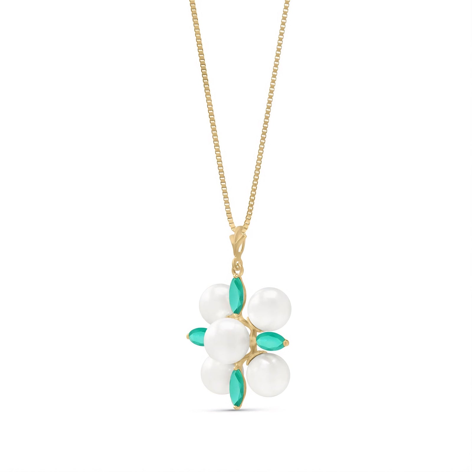 Yellow Gold Belle Necklace Amethyst 10K — Aurelia
