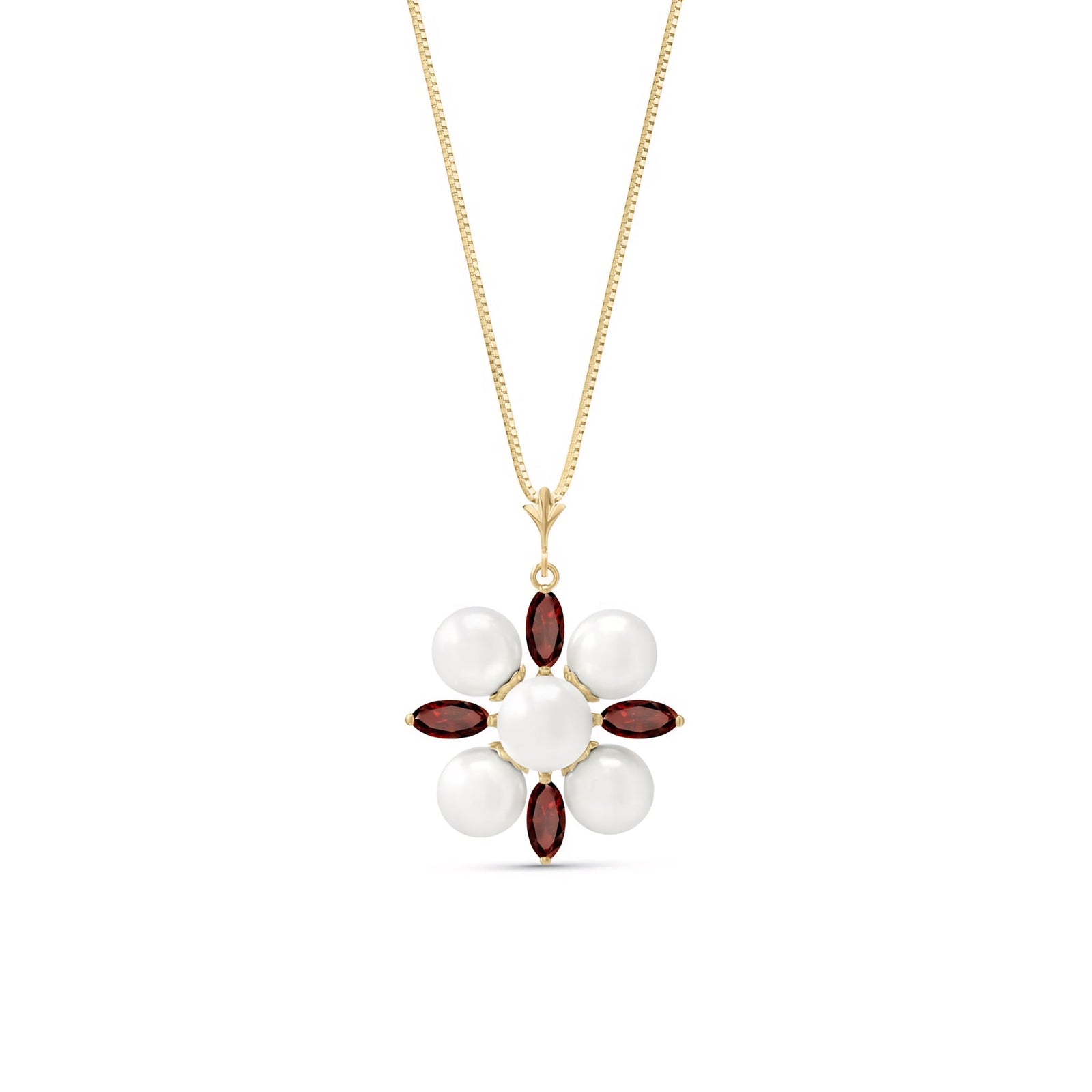 Yellow Gold Belle Necklace Citrine 10K — Aurelia