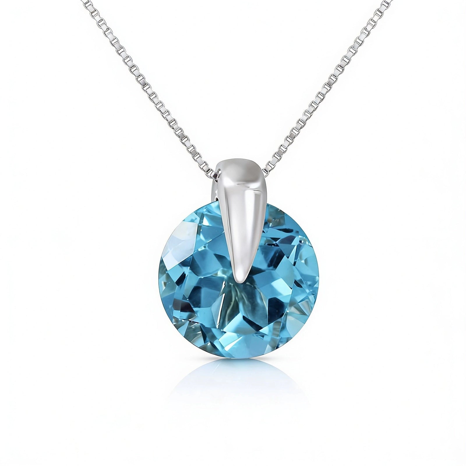 White Gold Blue Topaz — Casimira