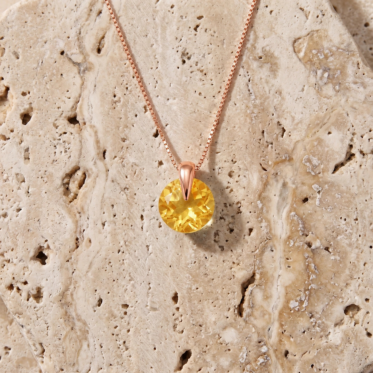 Rose Gold Citrine — Casimira