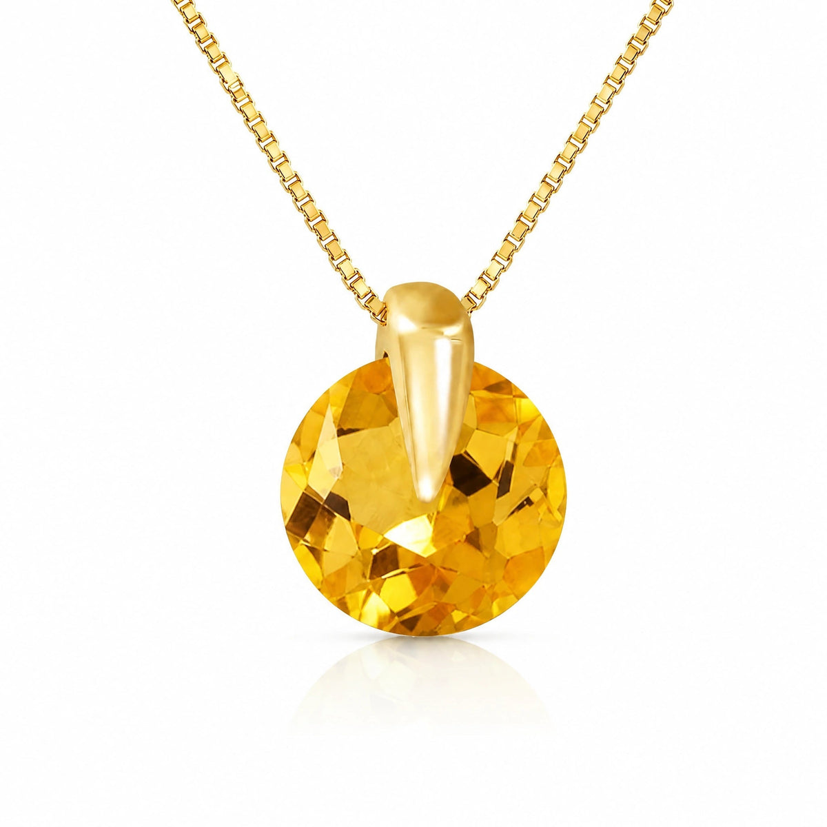 Yellow Gold Citrine — Casimira