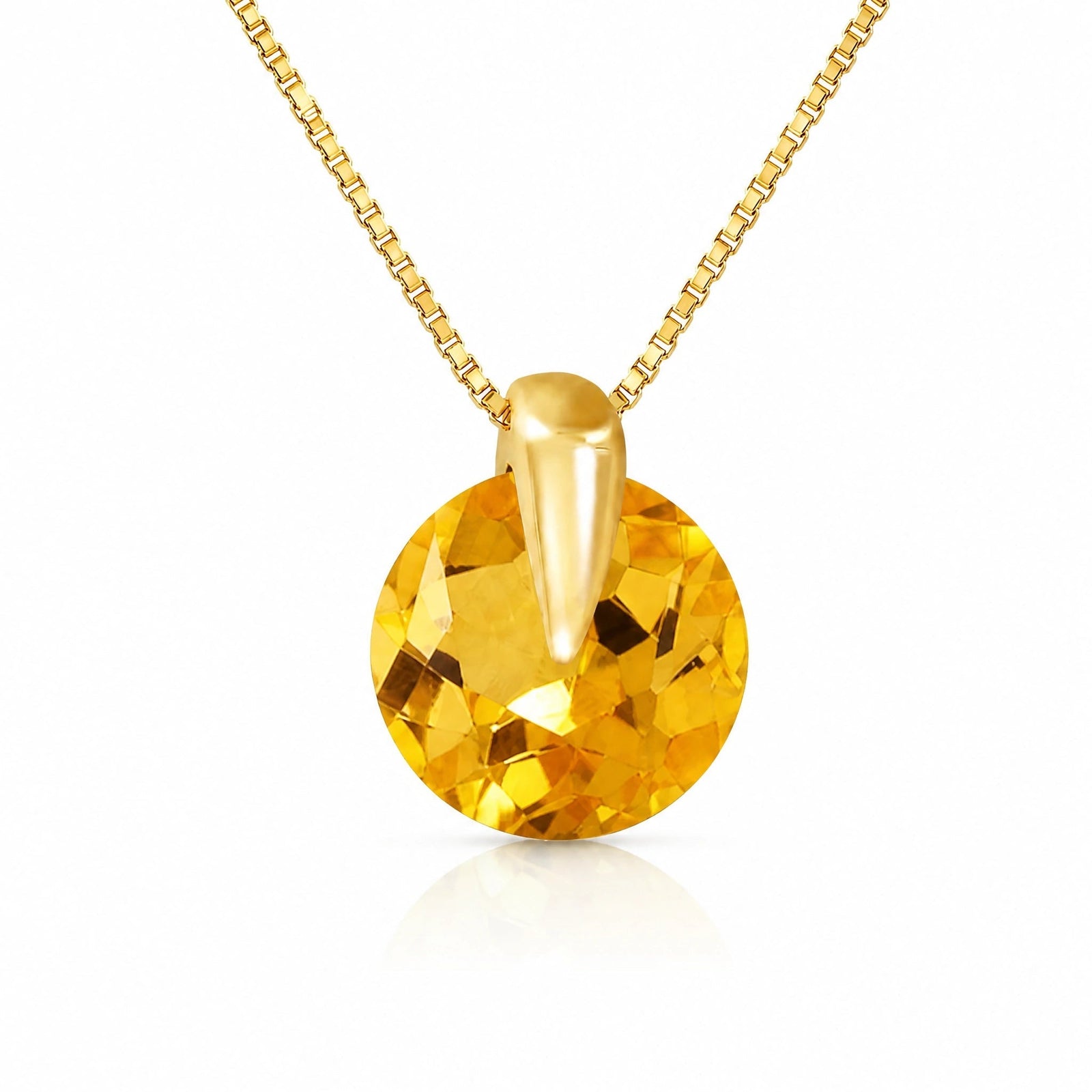 Yellow Gold Citrine — Casimira