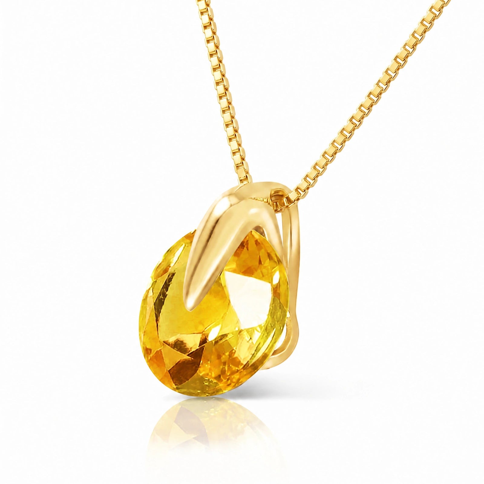 Yellow Gold Citrine — Casimira
