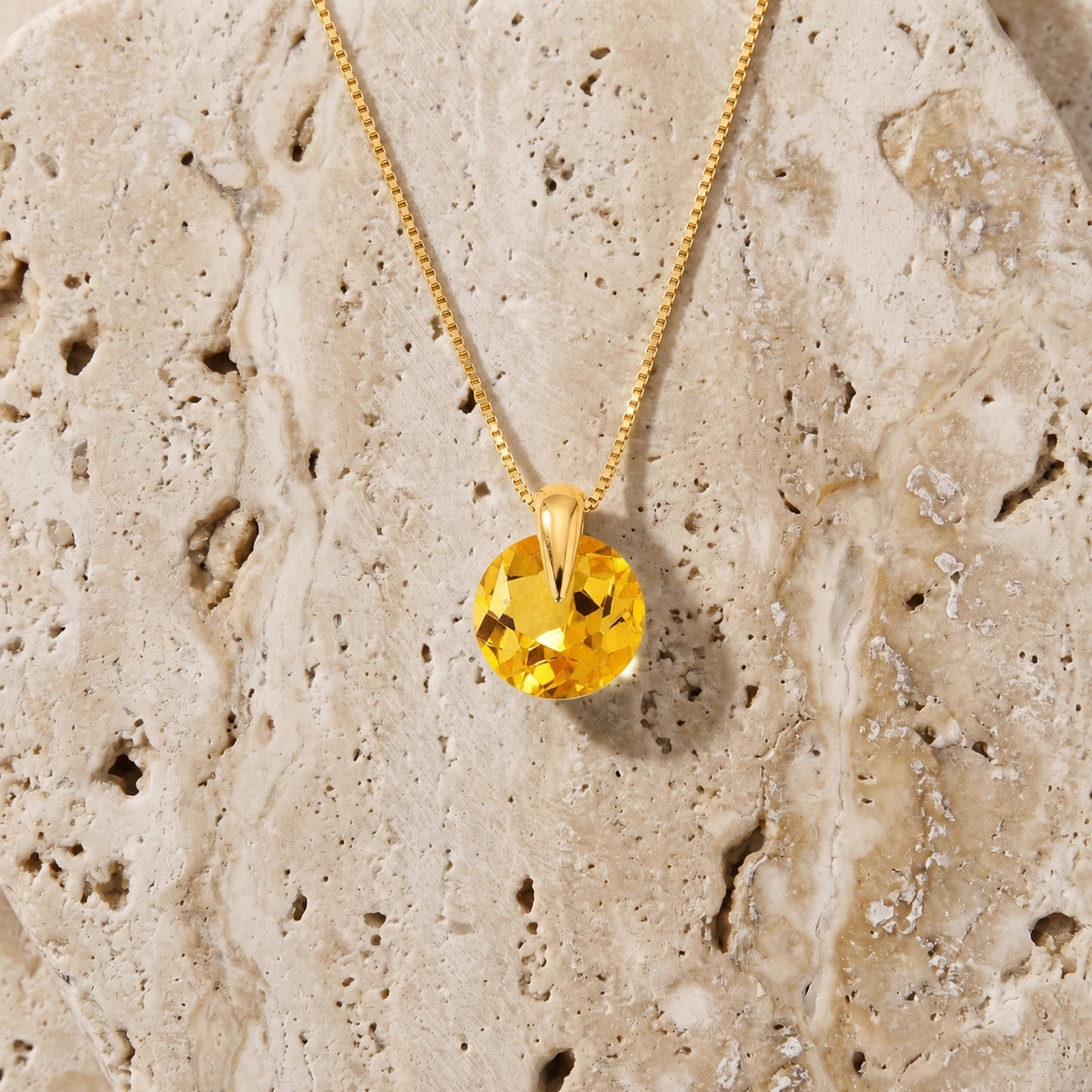 Yellow Gold Citrine — Casimira