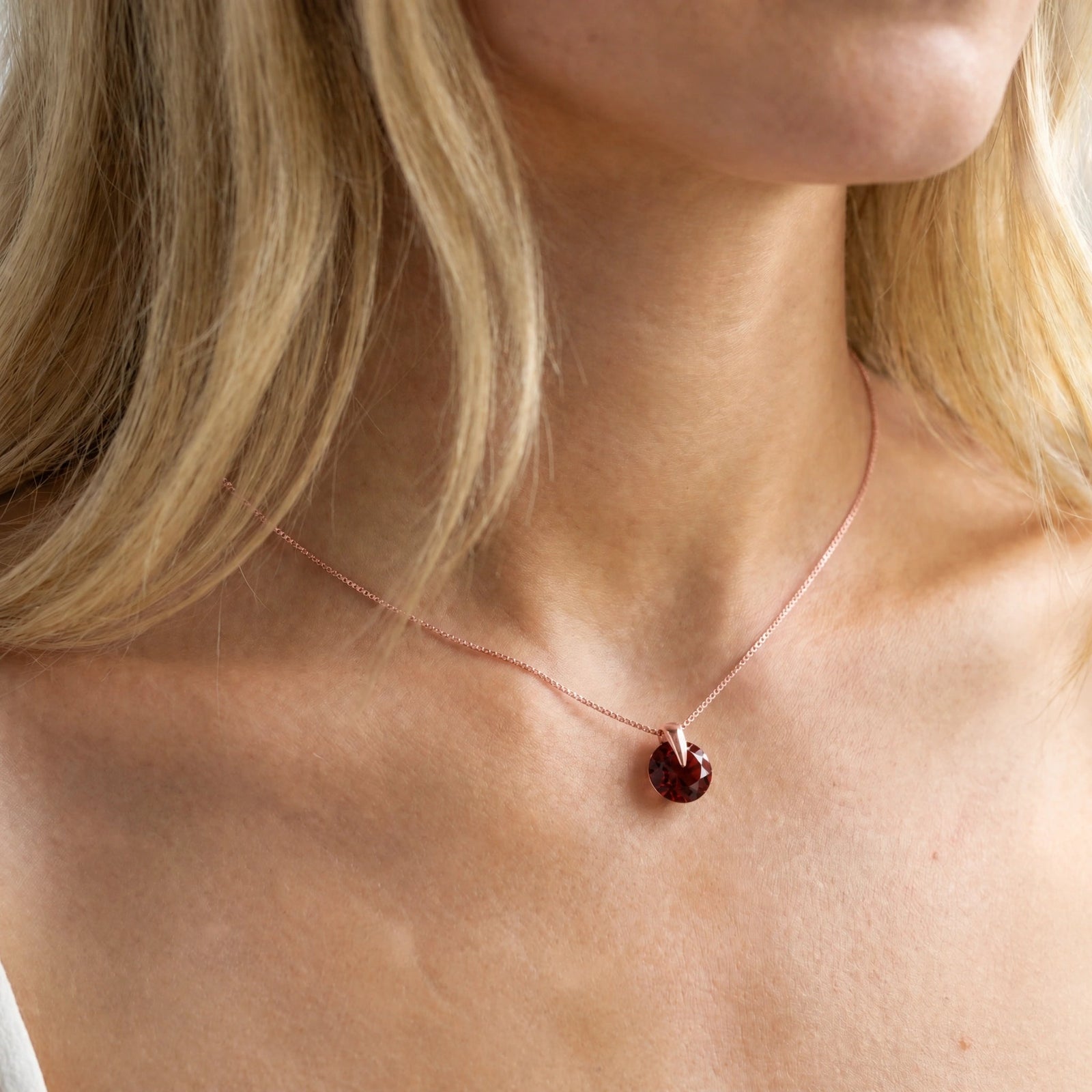Rose Gold Garnet — Casimira