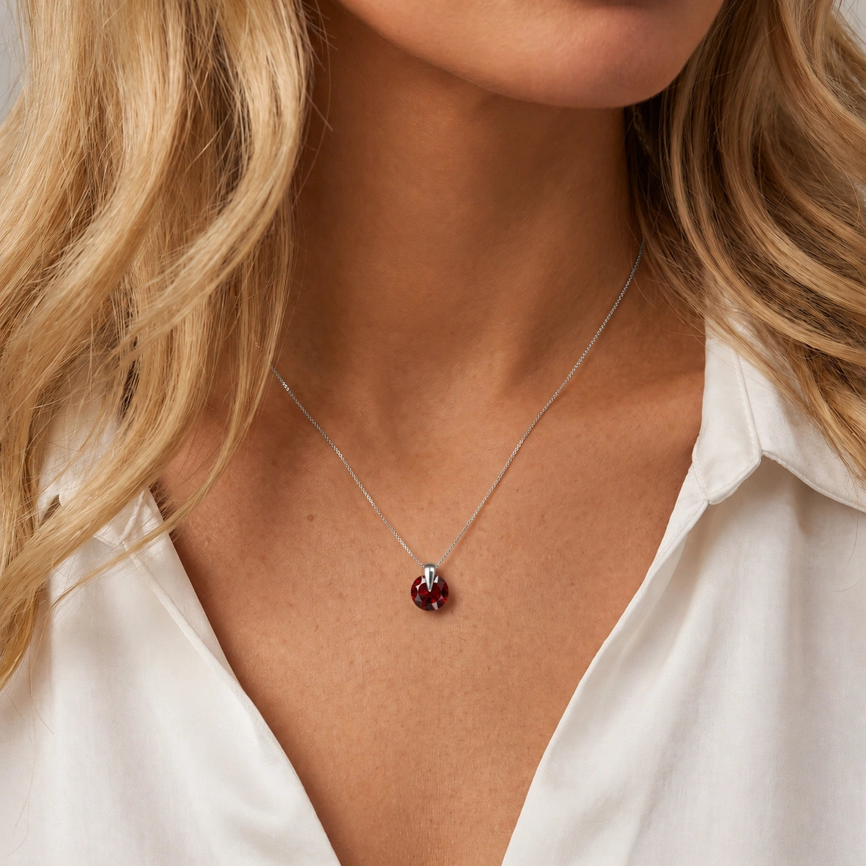 White Gold Garnet — Casimira