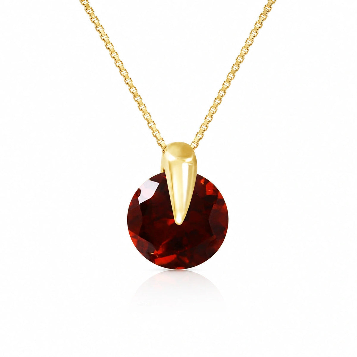 Yellow Gold Garnet — Casimira