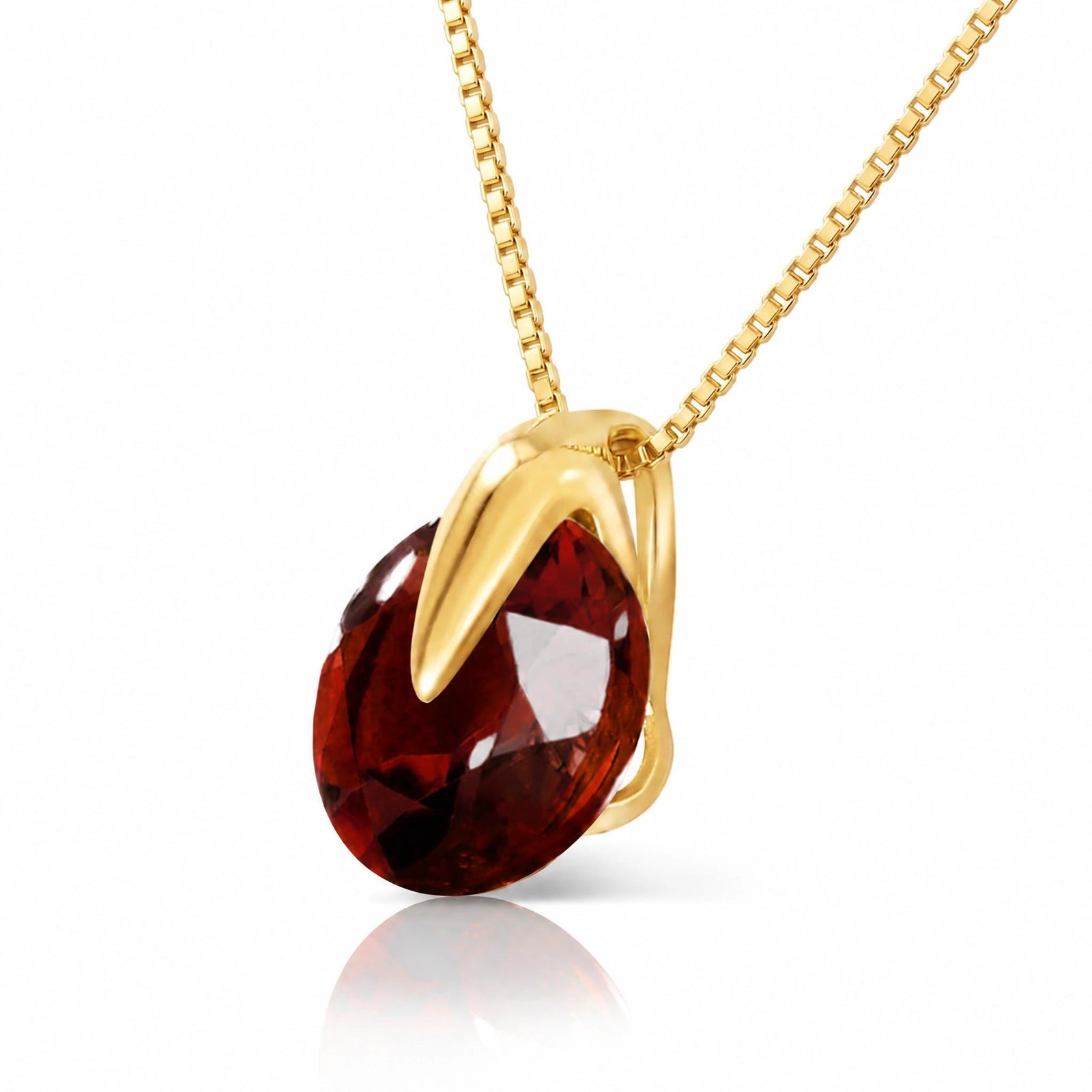 Yellow Gold Garnet — Casimira