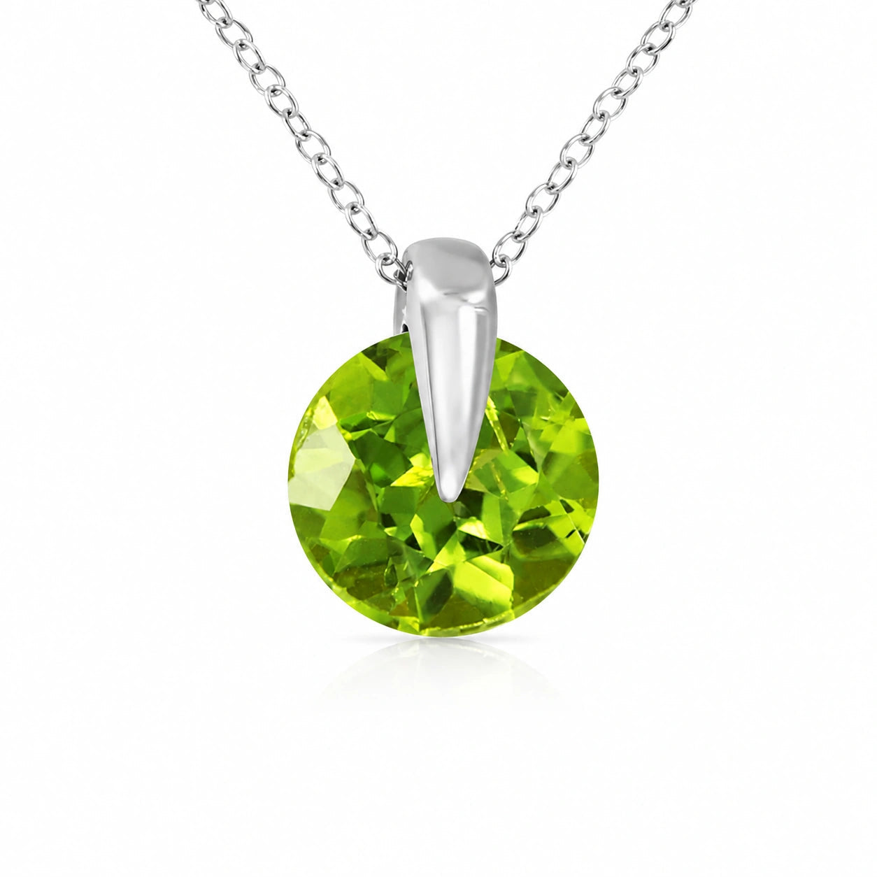 White Gold Peridot — Casimira