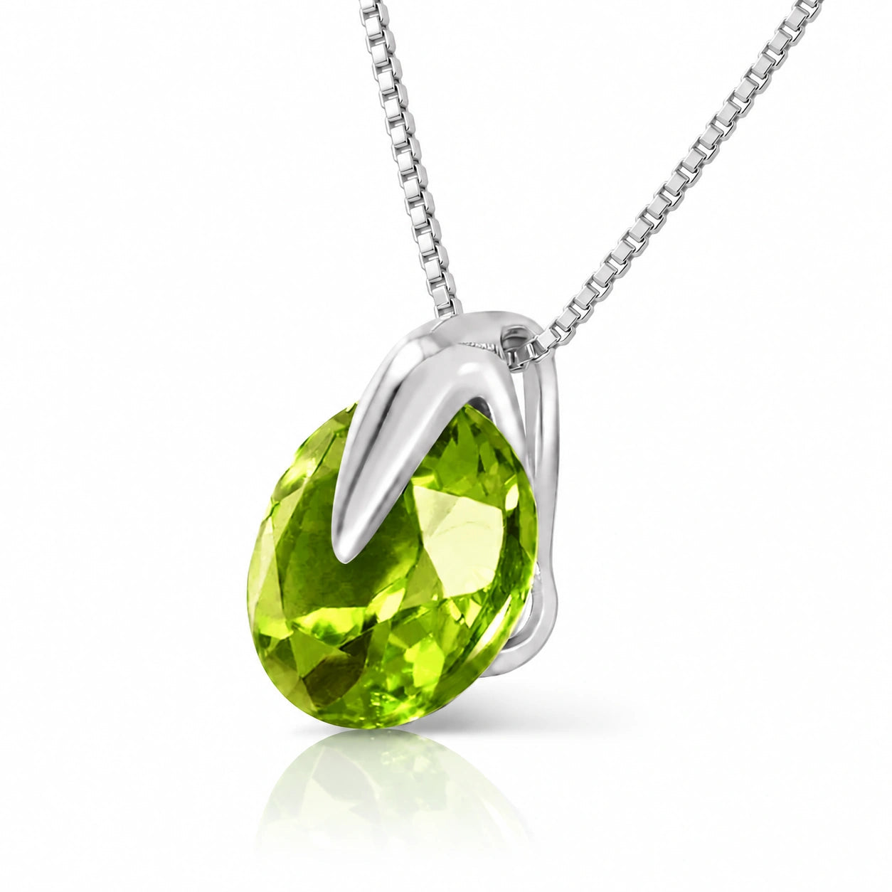 White Gold Peridot — Casimira