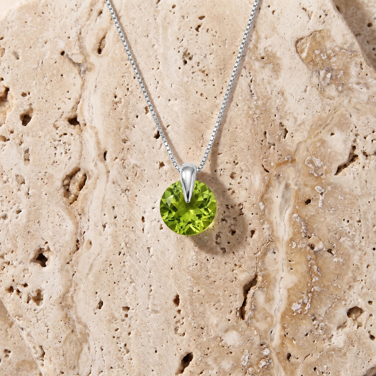 White Gold Peridot — Casimira