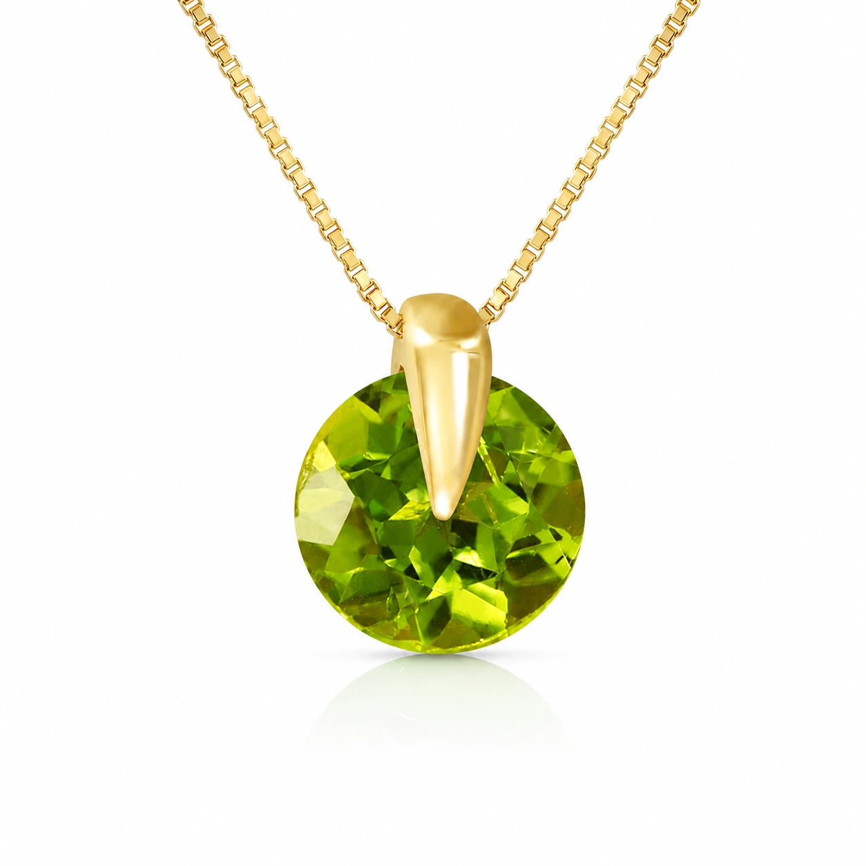 Yellow Gold Peridot — Casimira