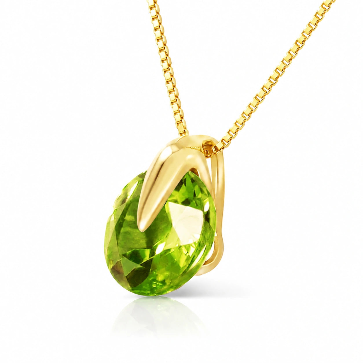 Yellow Gold Peridot — Casimira