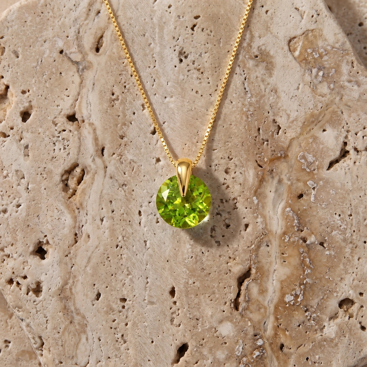 Yellow Gold Peridot — Casimira