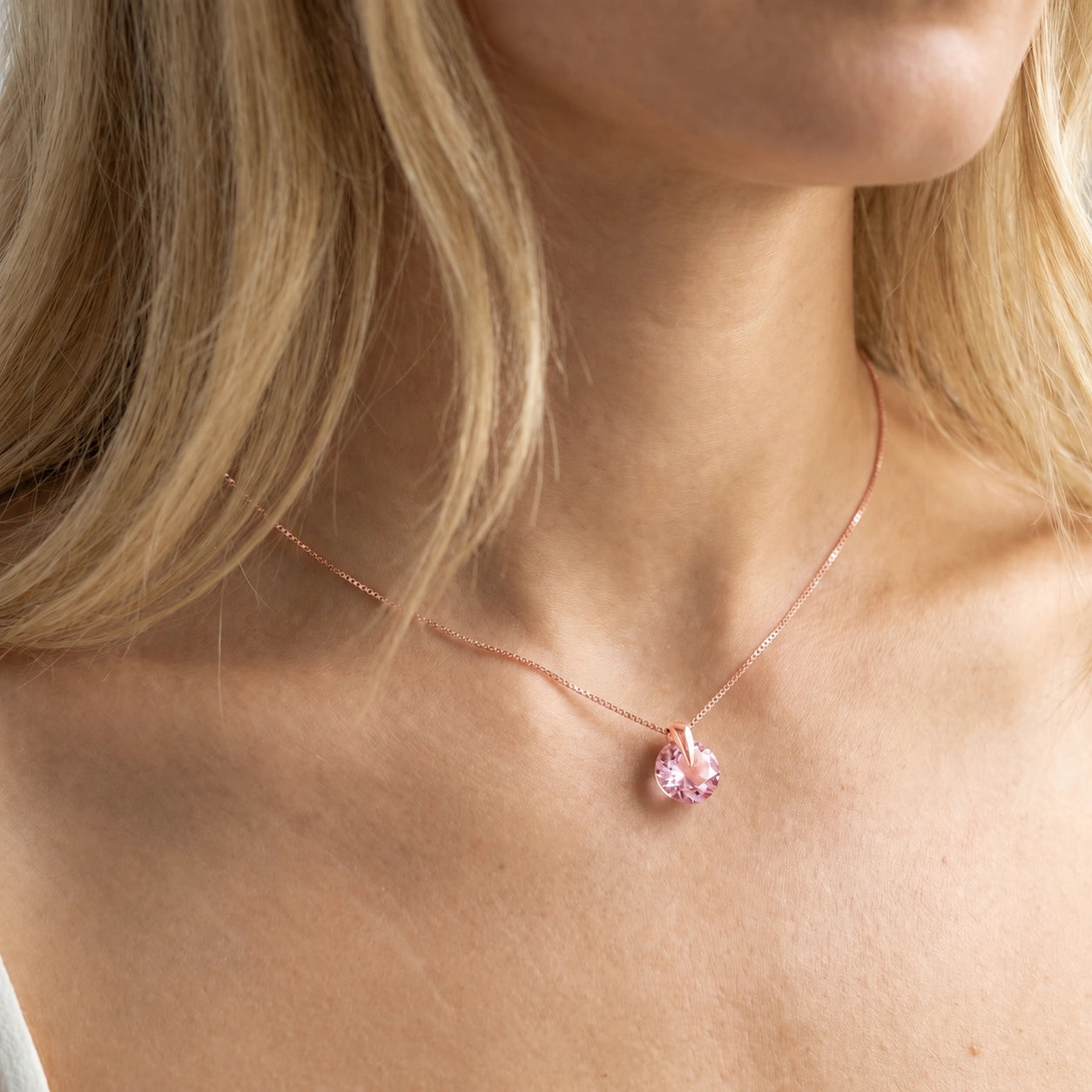Rose Gold Pink Topaz — Casimira