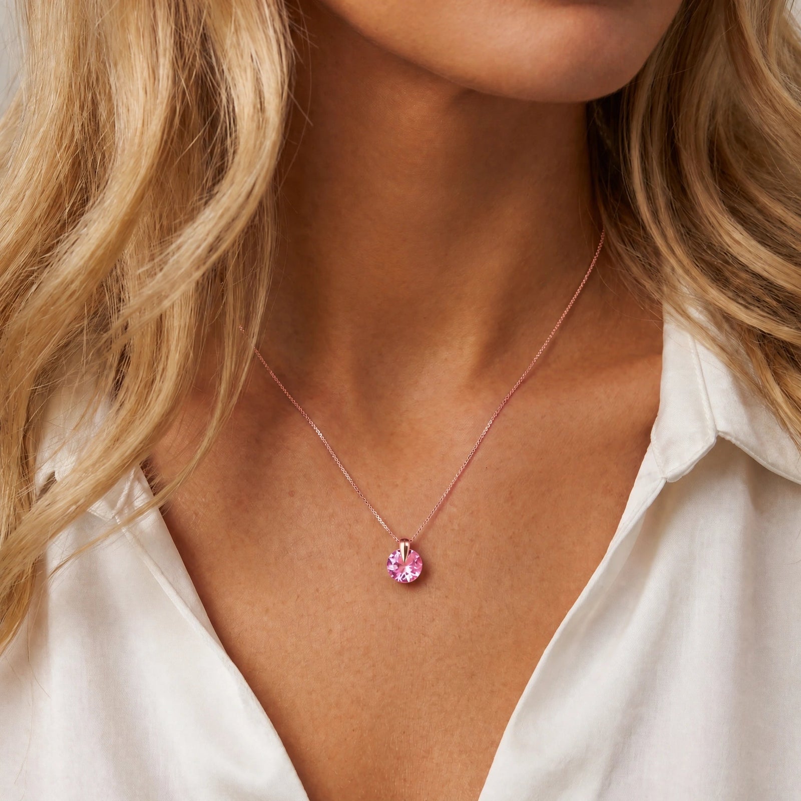 Rose Gold Pink Topaz — Casimira