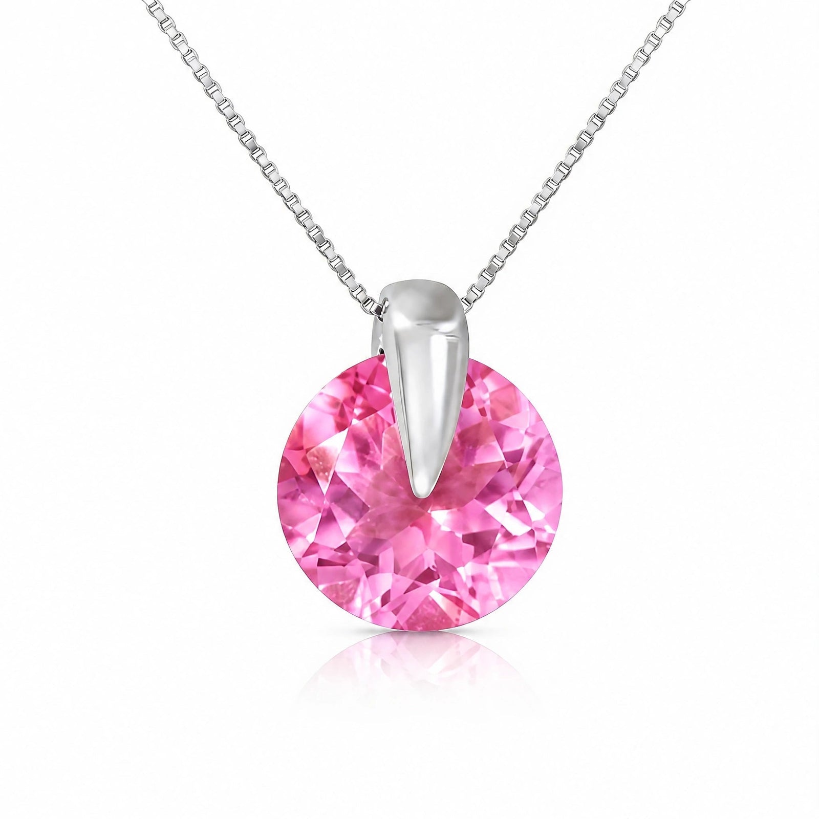 White Gold Pink Topaz — Casimira
