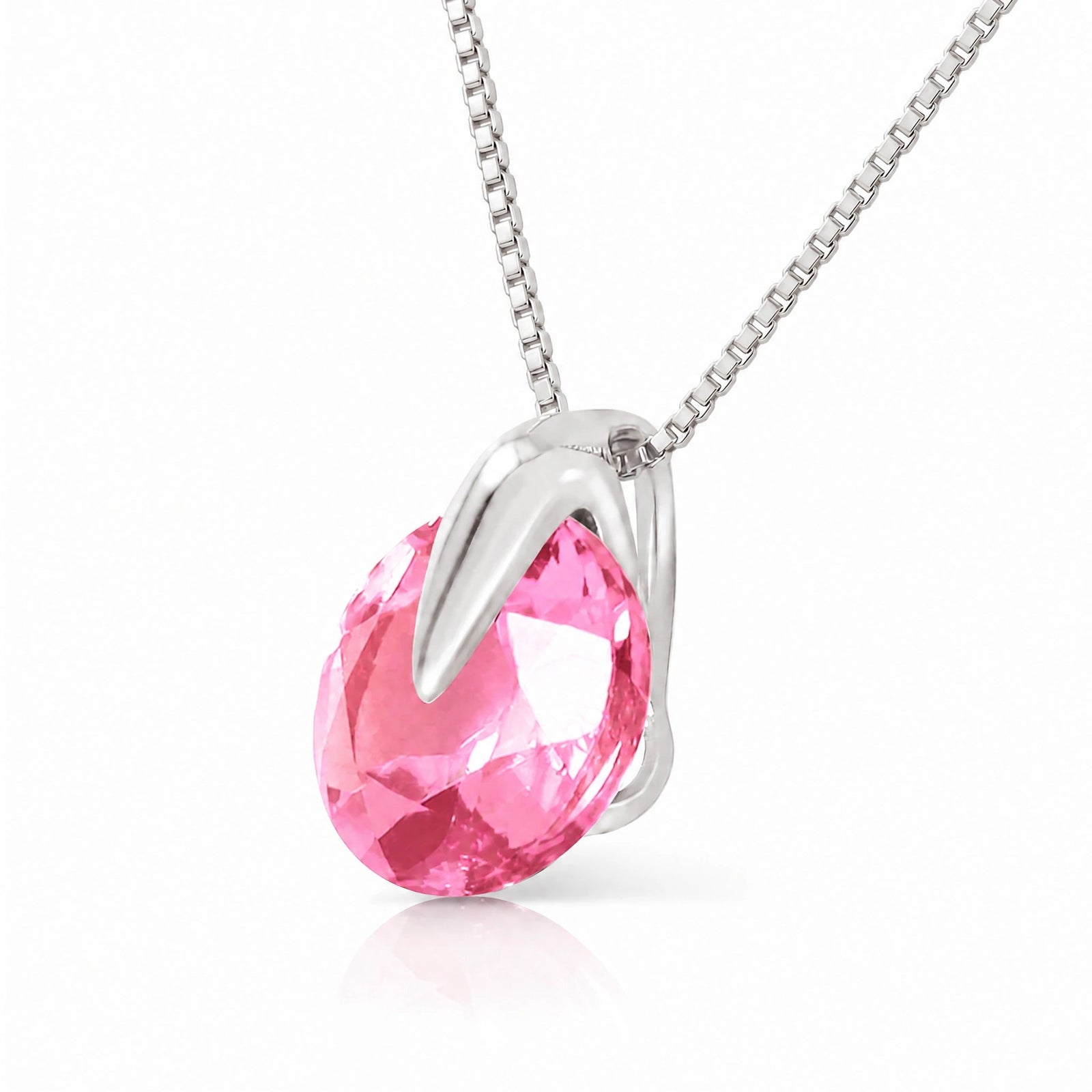 White Gold Pink Topaz — Casimira