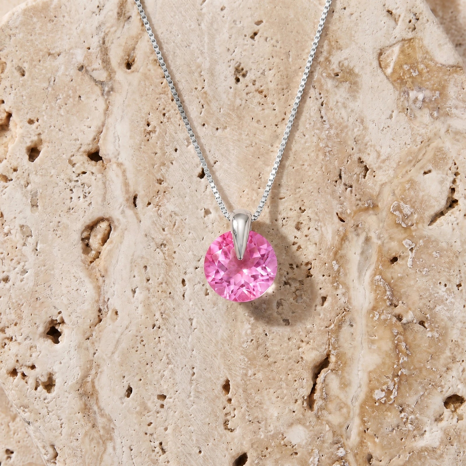 White Gold Pink Topaz — Casimira
