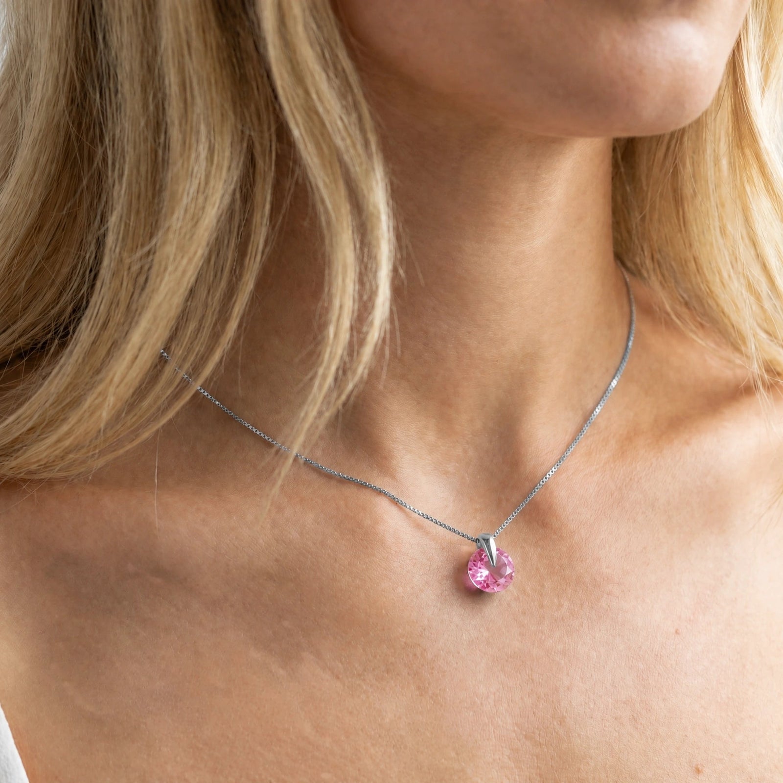 White Gold Pink Topaz — Casimira