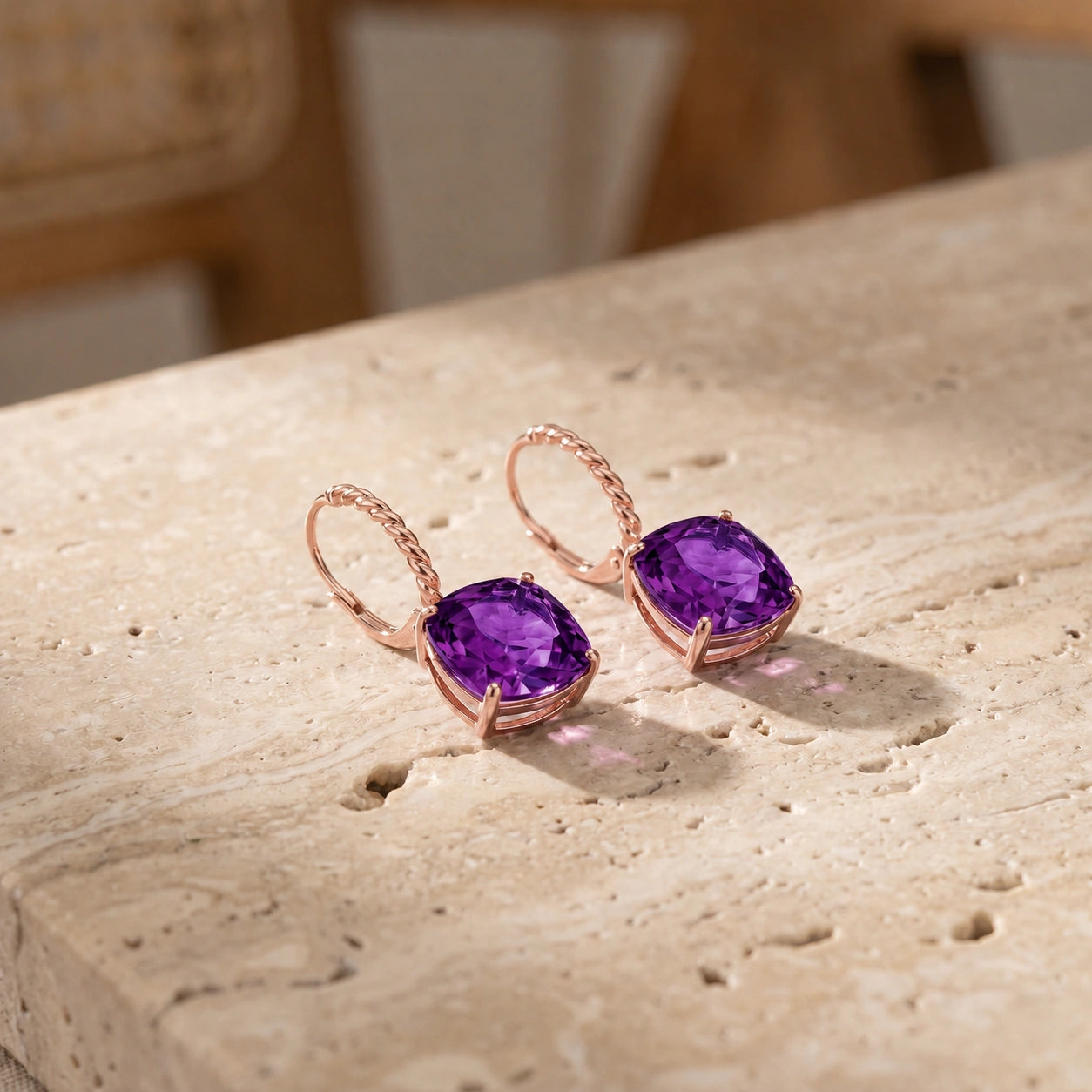 Rose Gold Amethyst — Mariaamabile