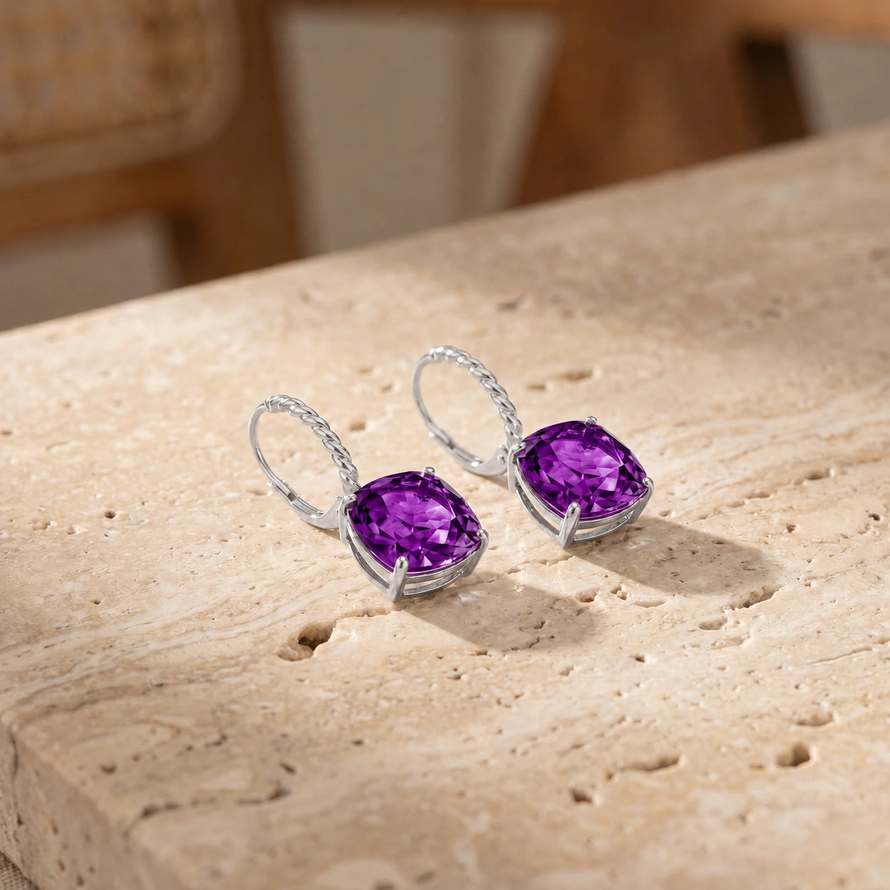 White Gold Amethyst — Mariaamabile