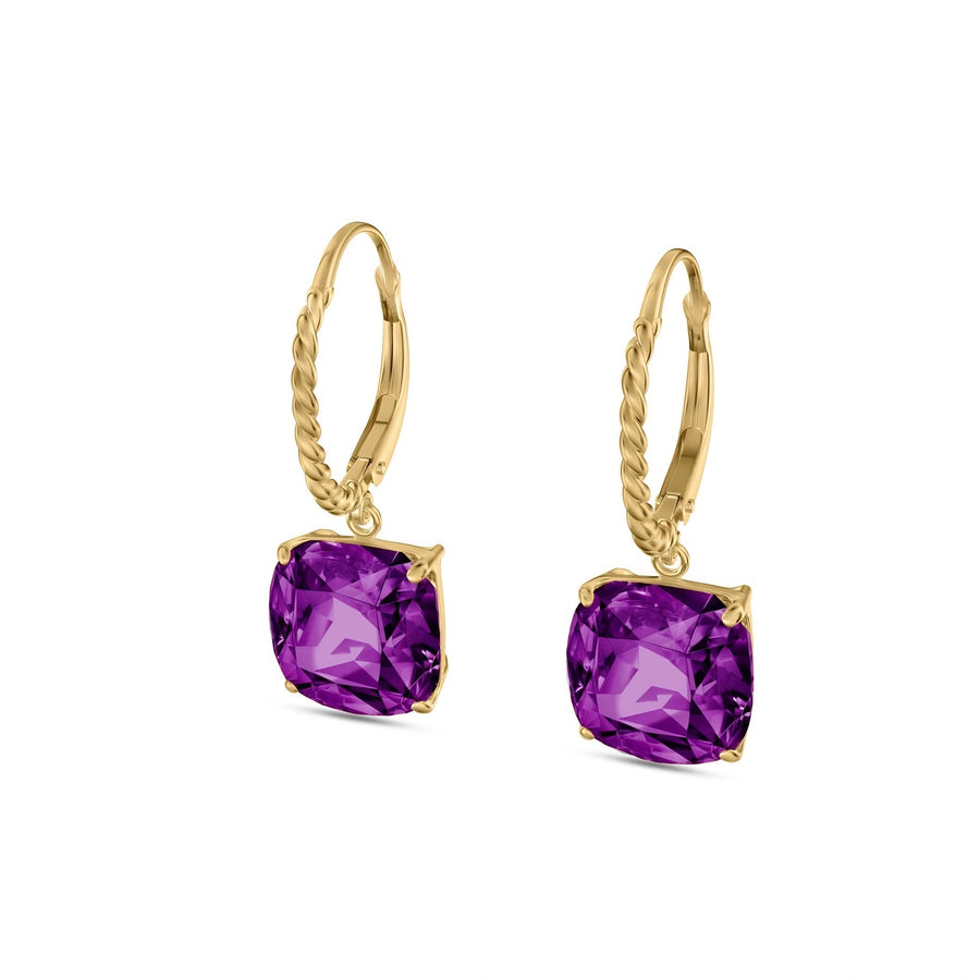 Yellow Gold Amethyst — Mariaamabile
