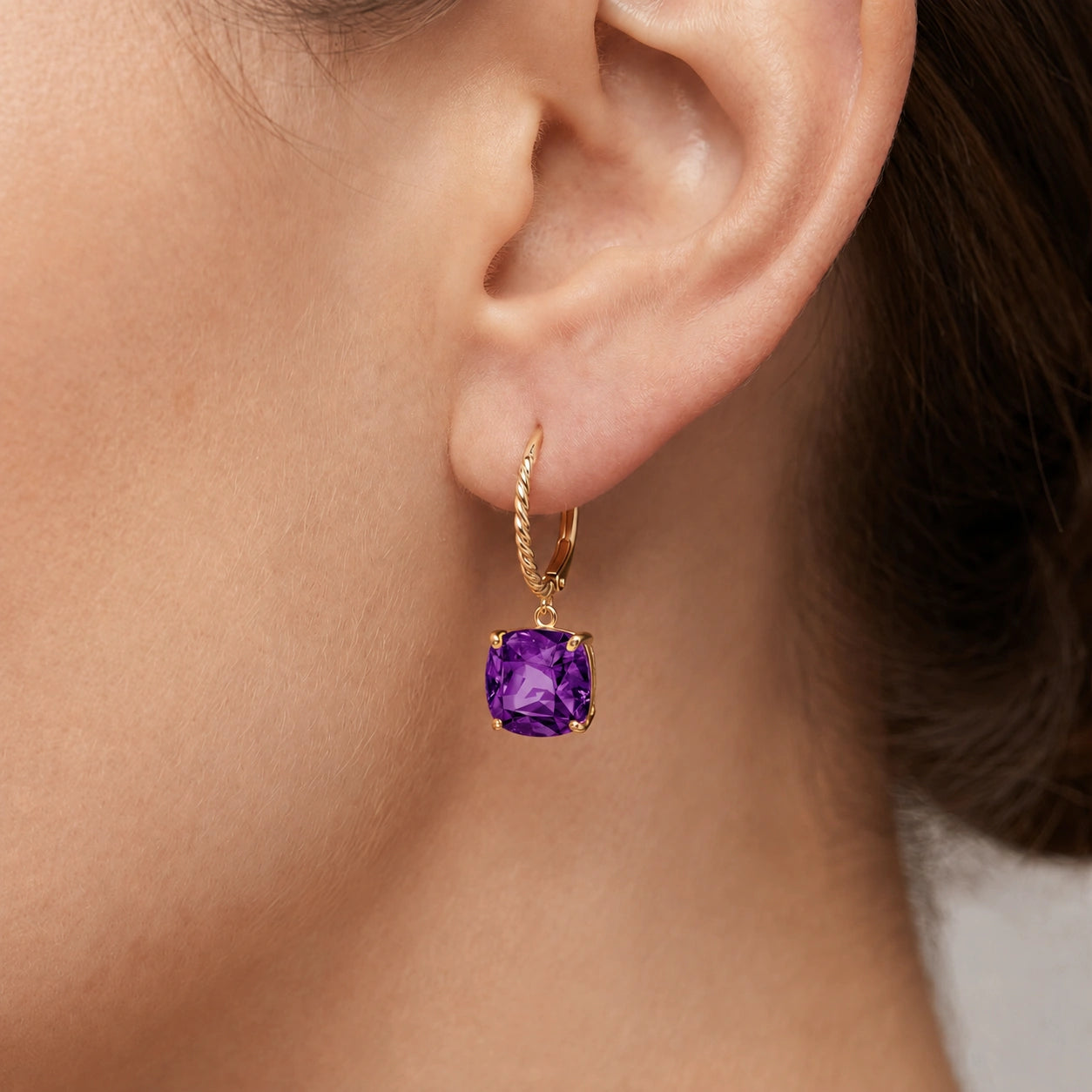 Yellow Gold Amethyst — Mariaamabile