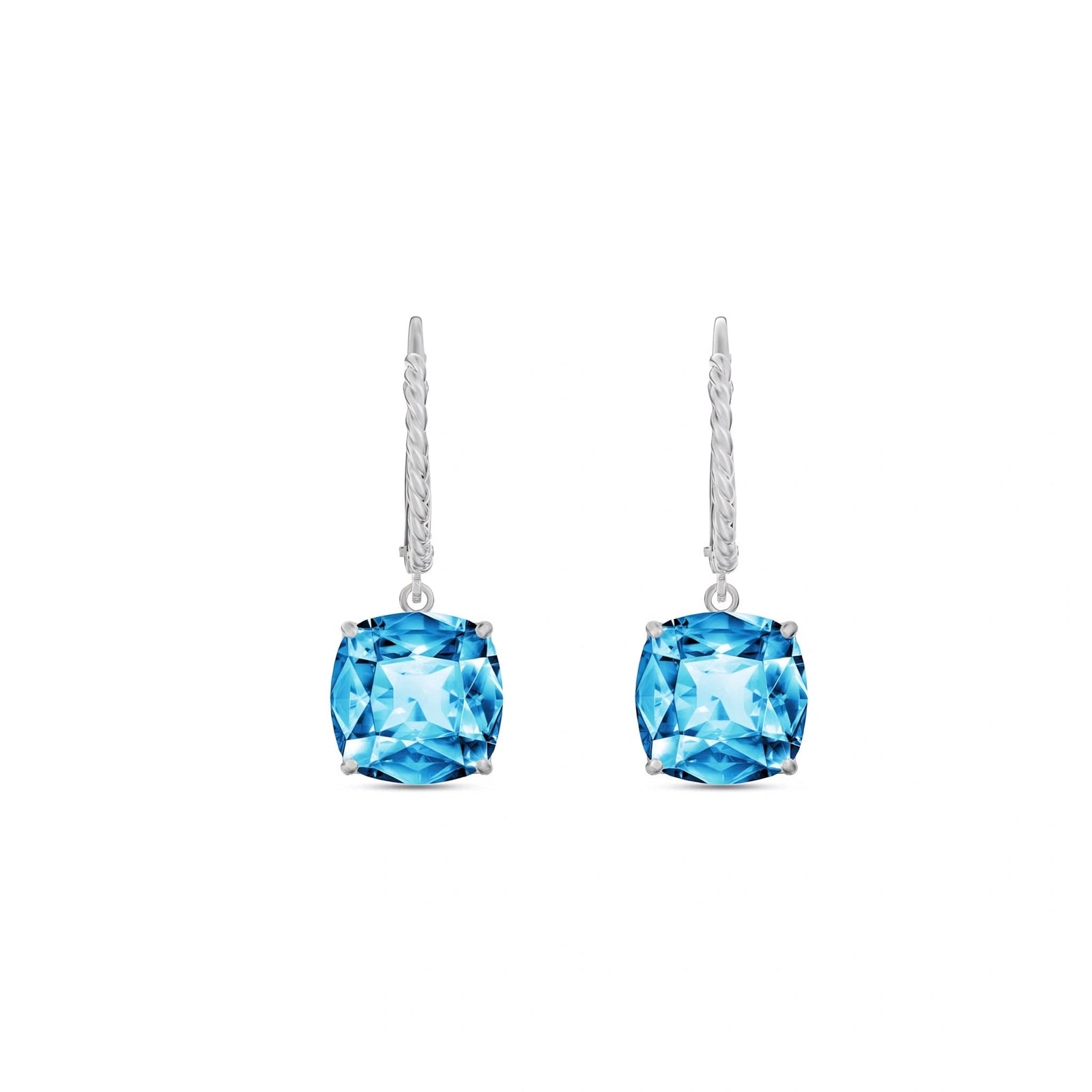 White Gold Blue Topaz — Mariaamabile