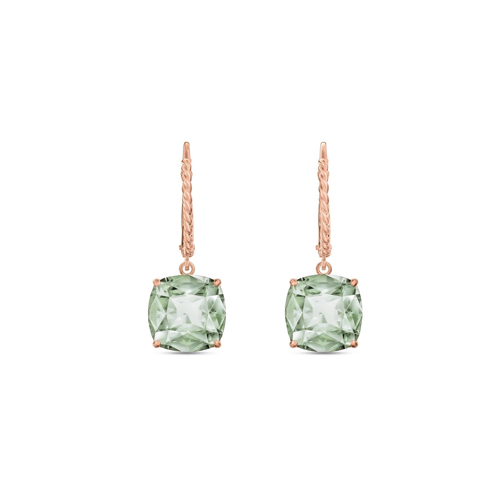 Rose Gold Green Amethyst — Mariaamabile
