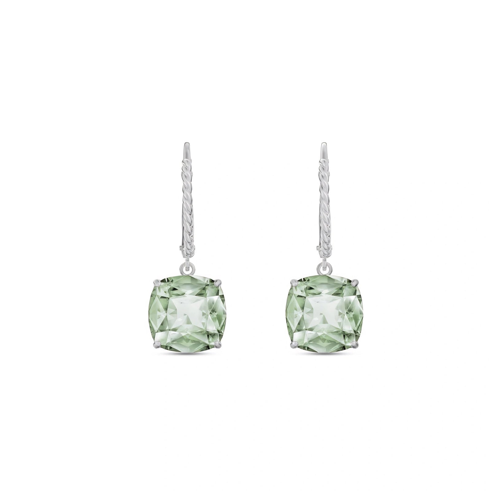White Gold Green Amethyst — Mariaamabile