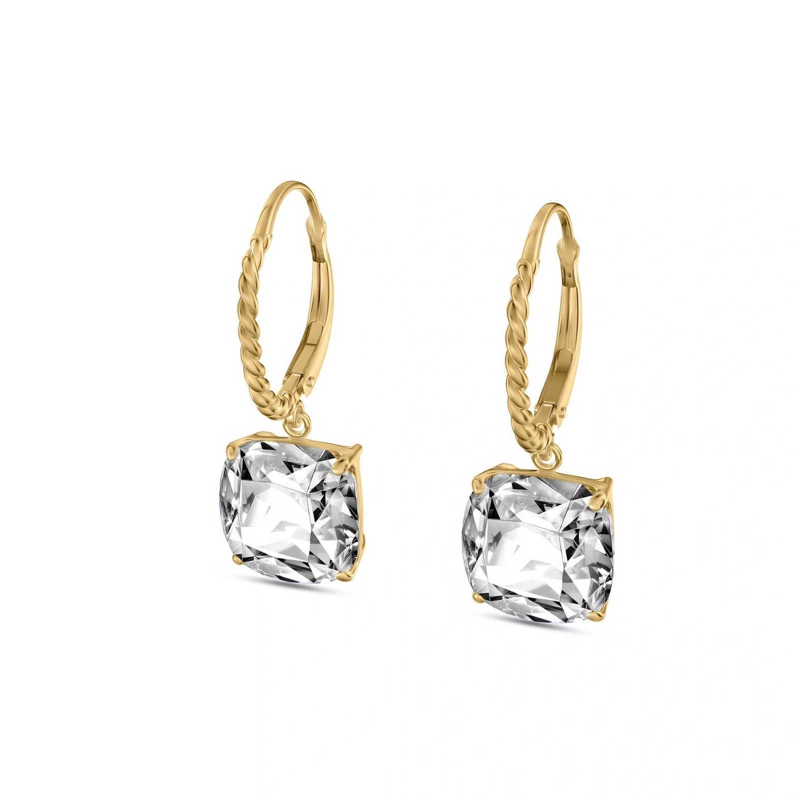 Yellow Gold White Topaz — Mariaamabile