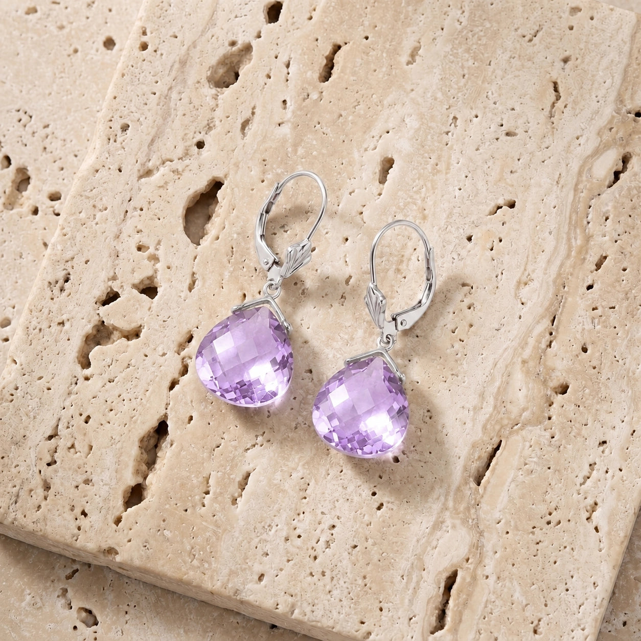 White Gold Amethyst — Mariagina