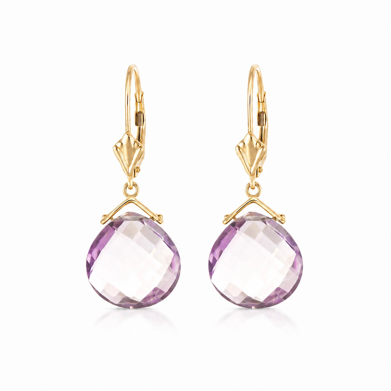 Yellow Gold Amethyst — Mariagina