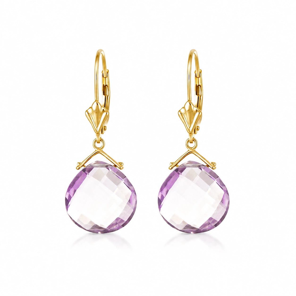 Yellow Gold Amethyst — Mariagina