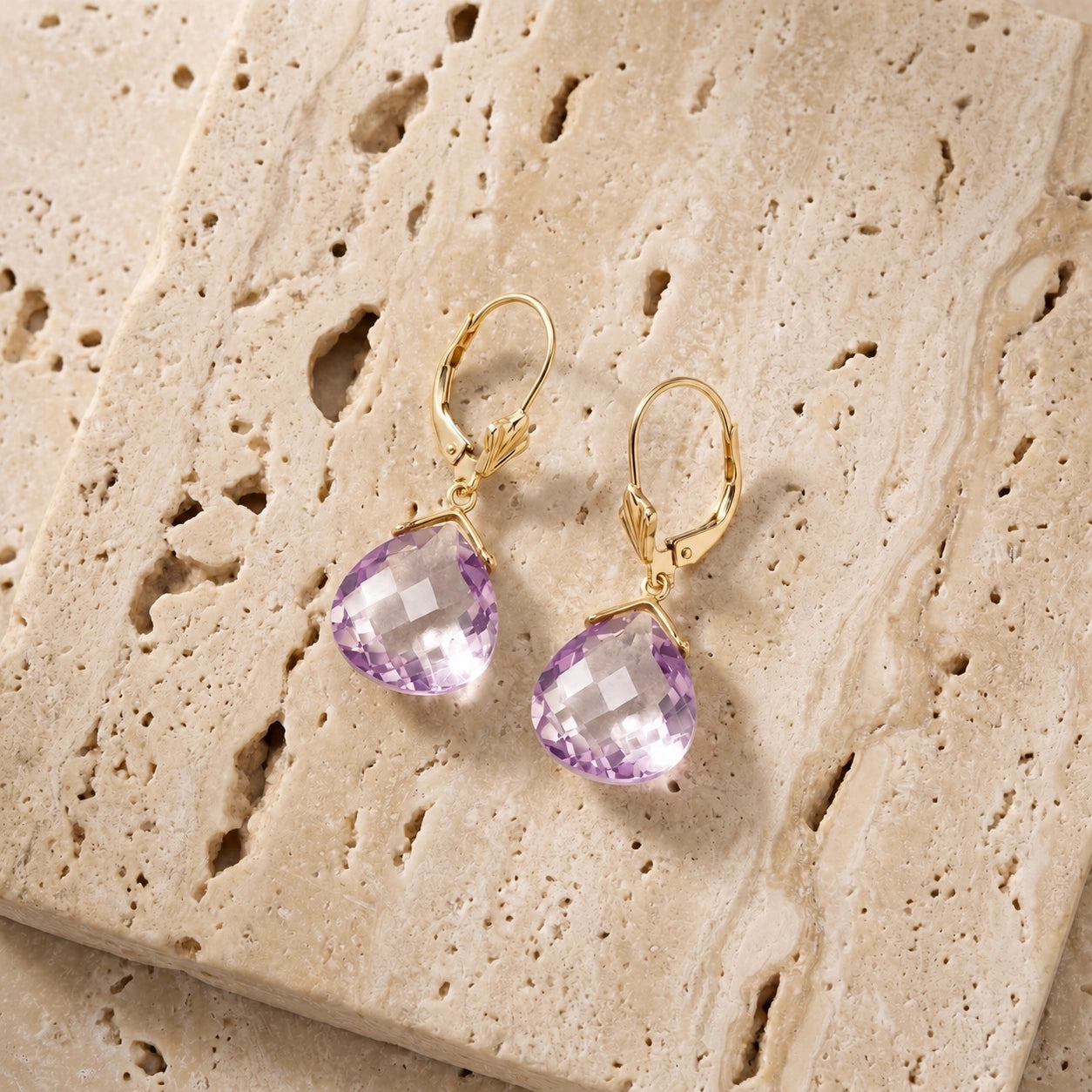 Yellow Gold Amethyst — Mariagina