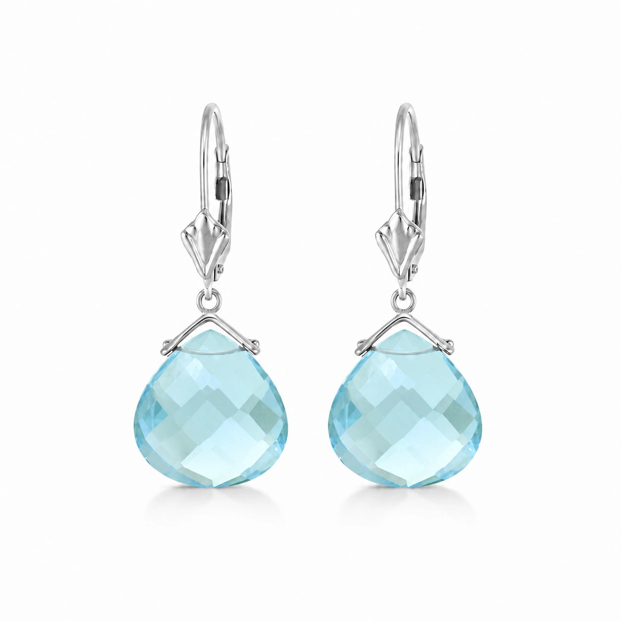 White Gold Blue Topaz — Mariagina