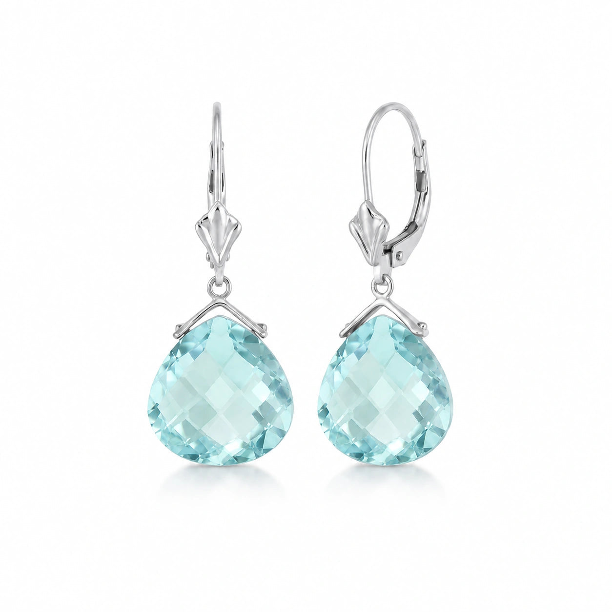 White Gold Blue Topaz — Mariagina