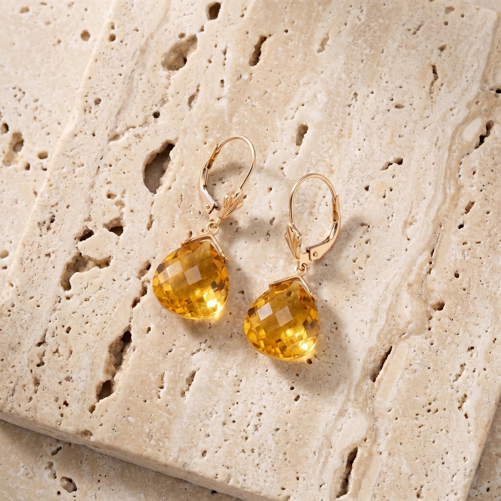Yellow Gold Citrine — Mariagina