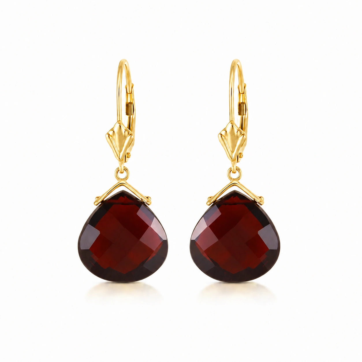 Yellow Gold Garnet — Mariagina