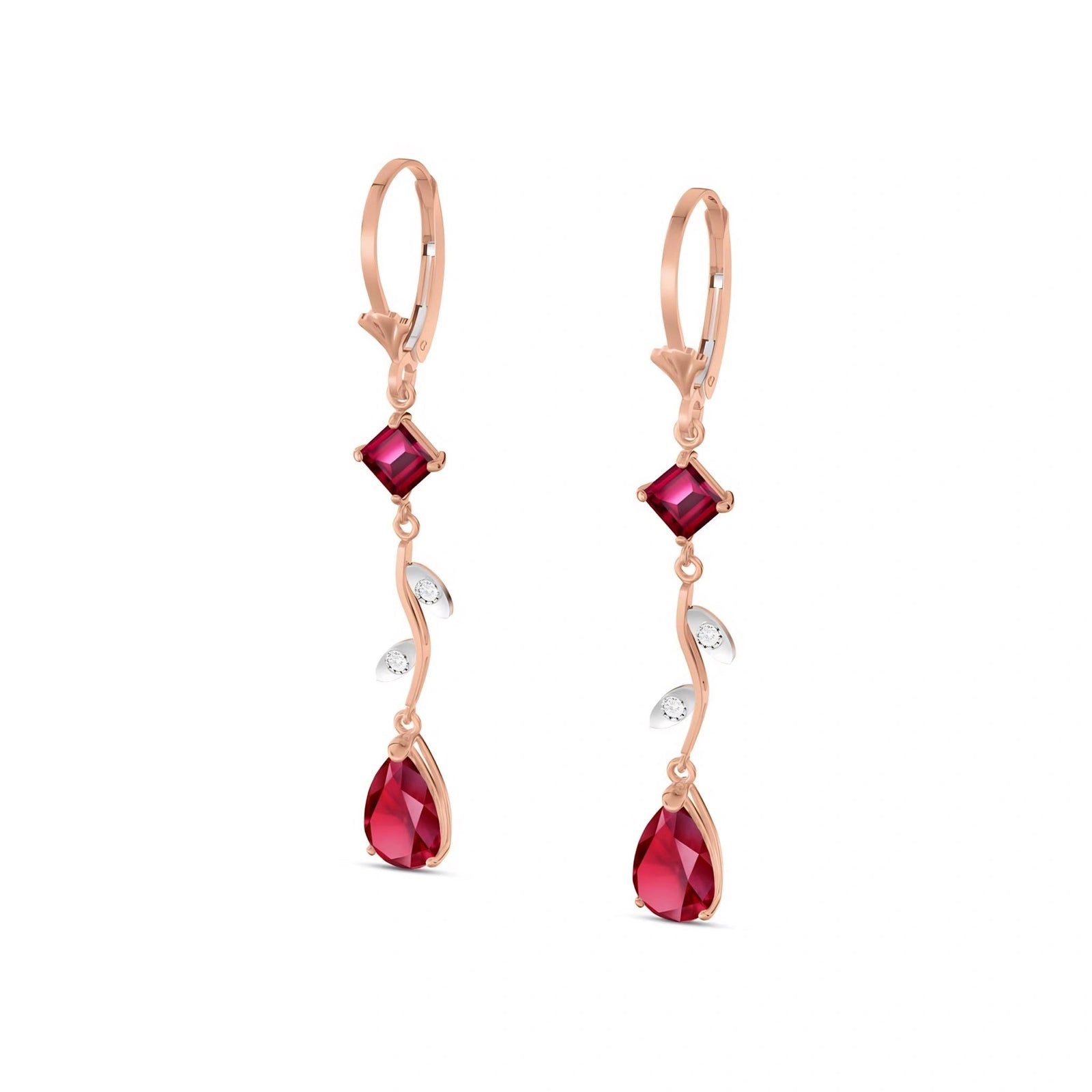 Rose Gold Ruby & Diamond — Elettra