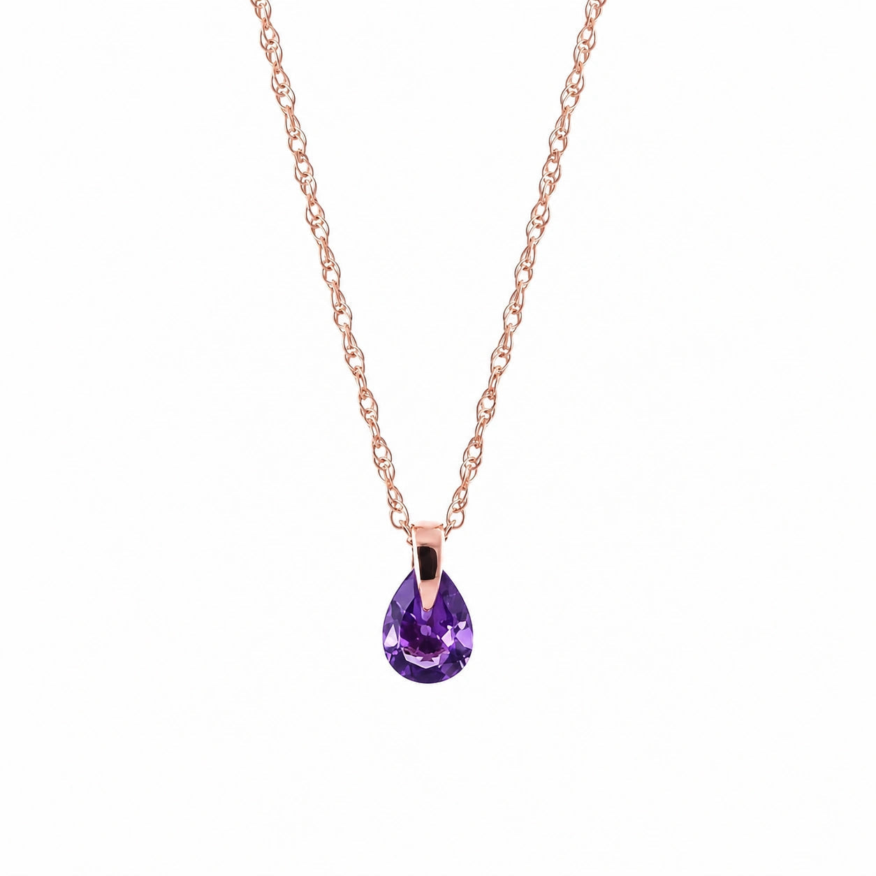 Rose Gold Amethyst — Elettrina