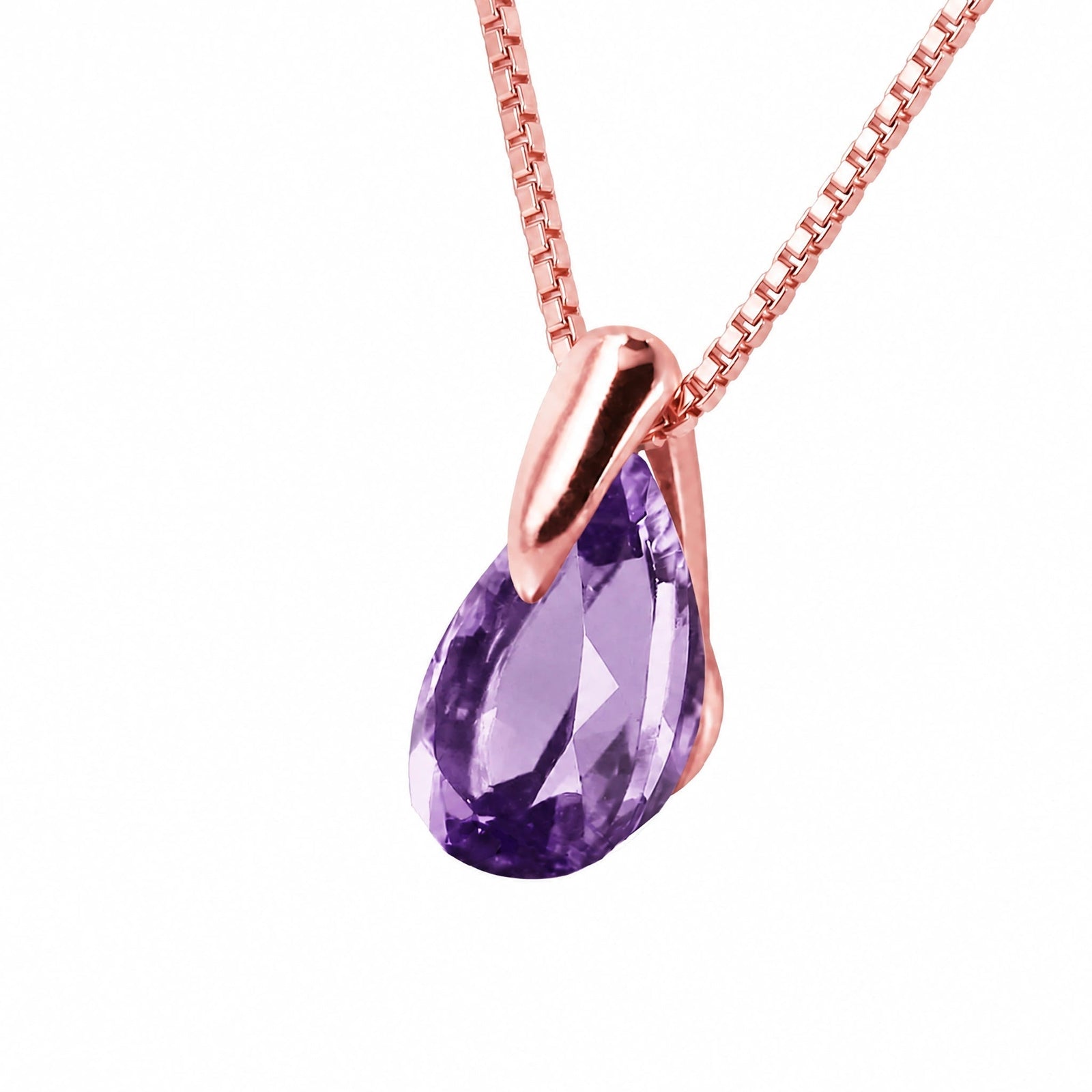Rose Gold Amethyst — Elettrina