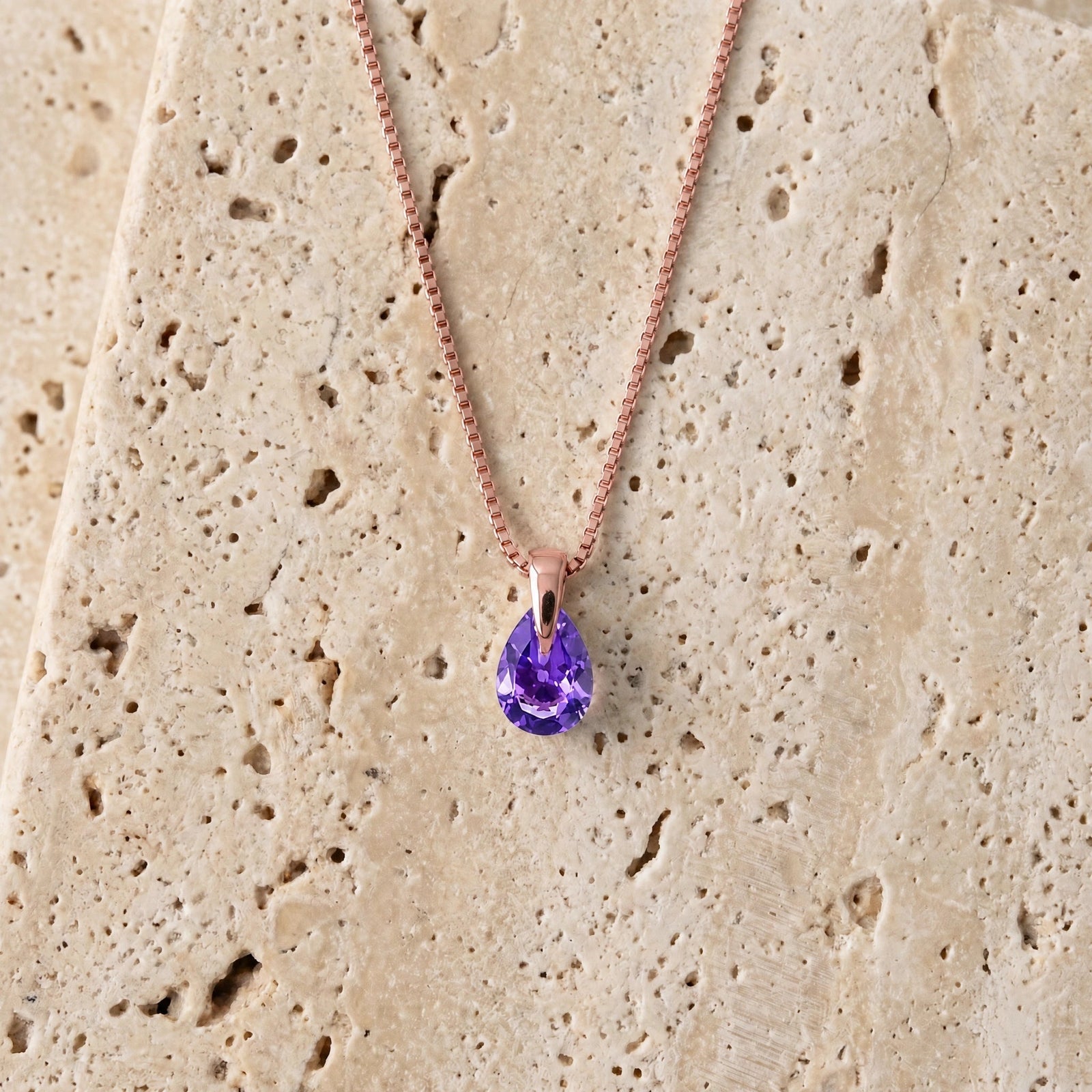 Rose Gold Amethyst — Elettrina