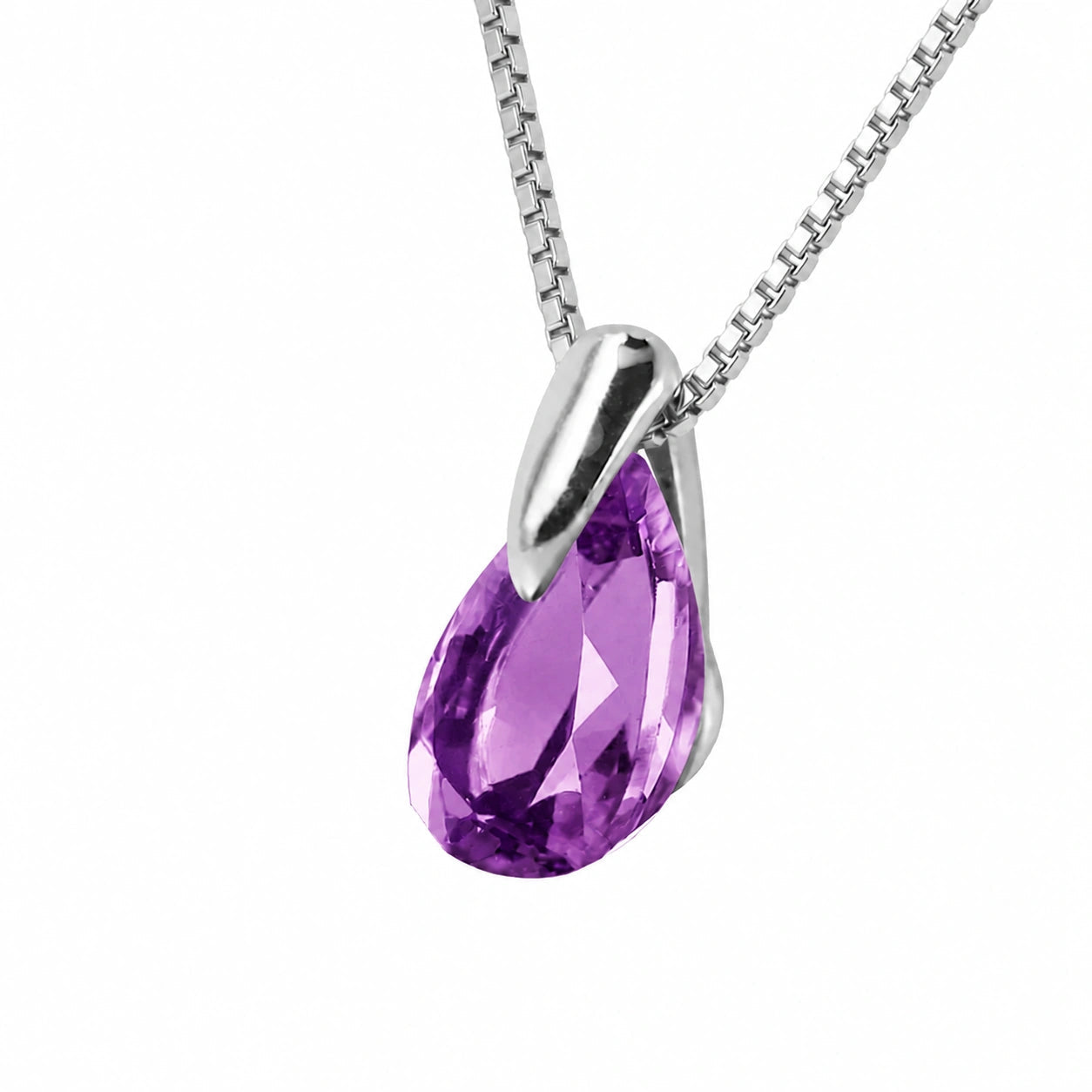 White Gold Amethyst — Elettrina