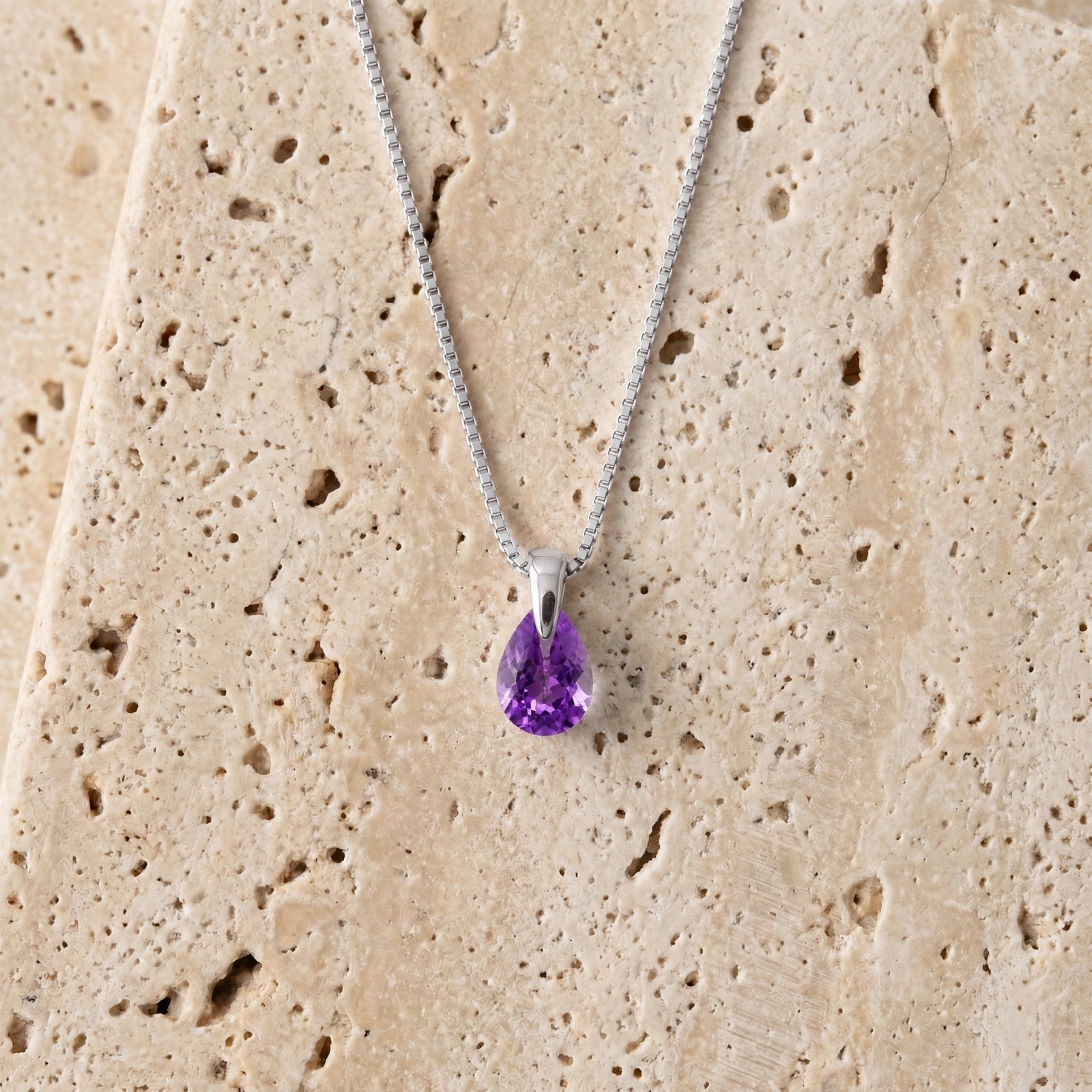 White Gold Amethyst — Elettrina